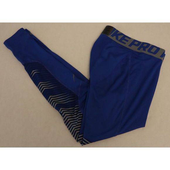 Nike Pro 709450 480 Men' s Sz XL Blue Gamme Hypercool Compression Tights $65 - Picture 8 of 8